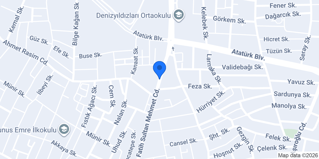 HKC Fen Bilimleri Darıca konumu