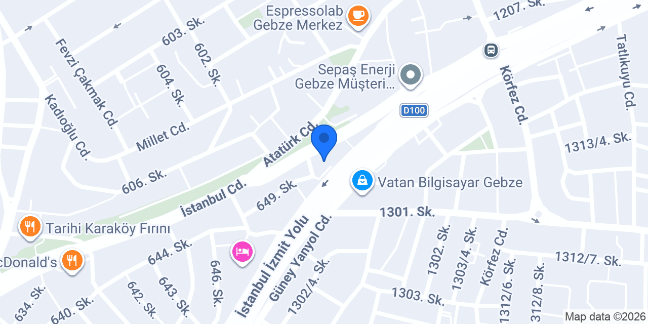 Tur Dünyası konumu