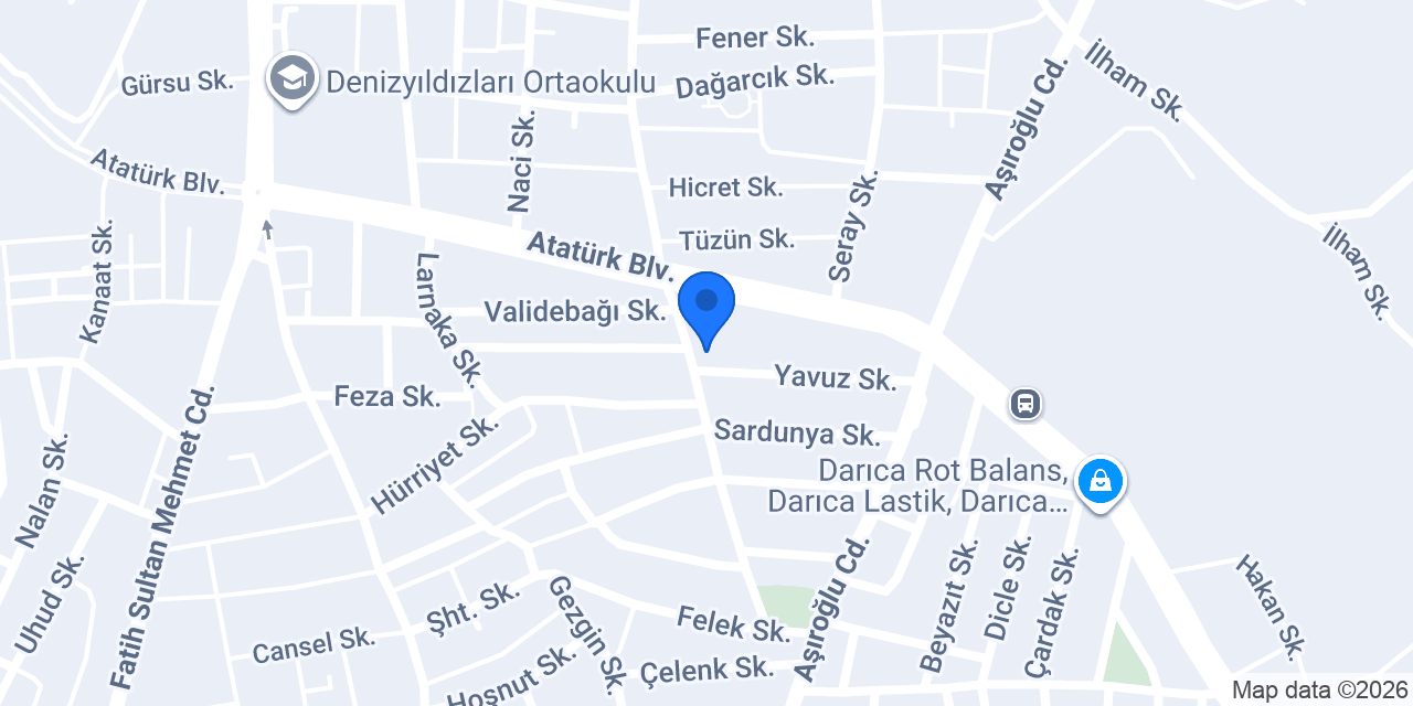NOKTA BAY VE BAYAN TERZI konumu