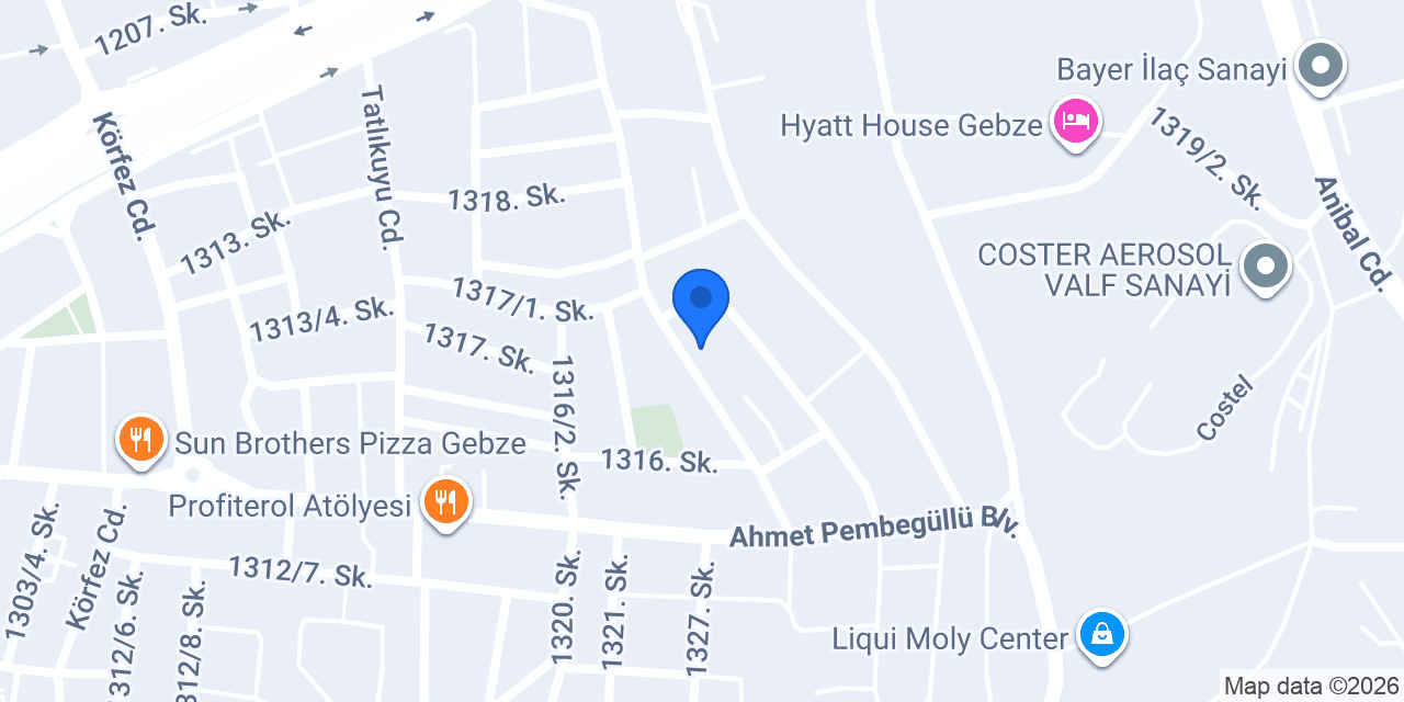 ÖZEL SOBE ÇOCUK GEBZE KREŞ konumu