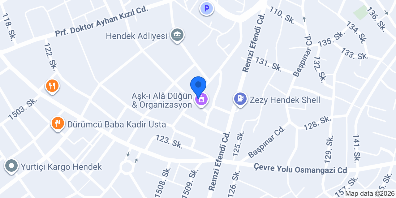 Hendek 2. Noterliği konumu