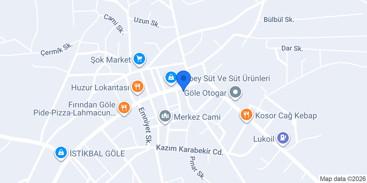Doyuran pide salonu konumu