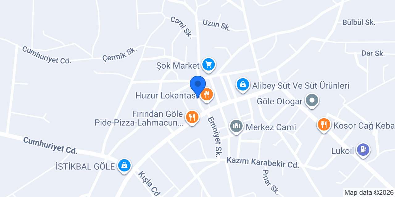 Göle Mal Müdürlüğü konumu
