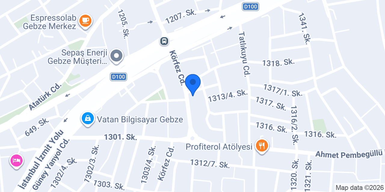 Cemal Kuyumculuk konumu