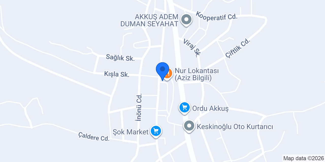 GÜMÜŞOĞLU ELEKTRİK konumu