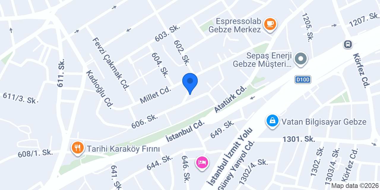 Kafe Bahane konumu