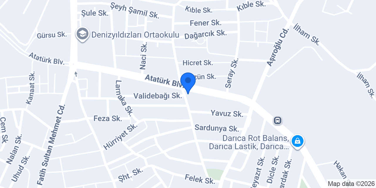 ERDOĞAN MOBİLYA konumu