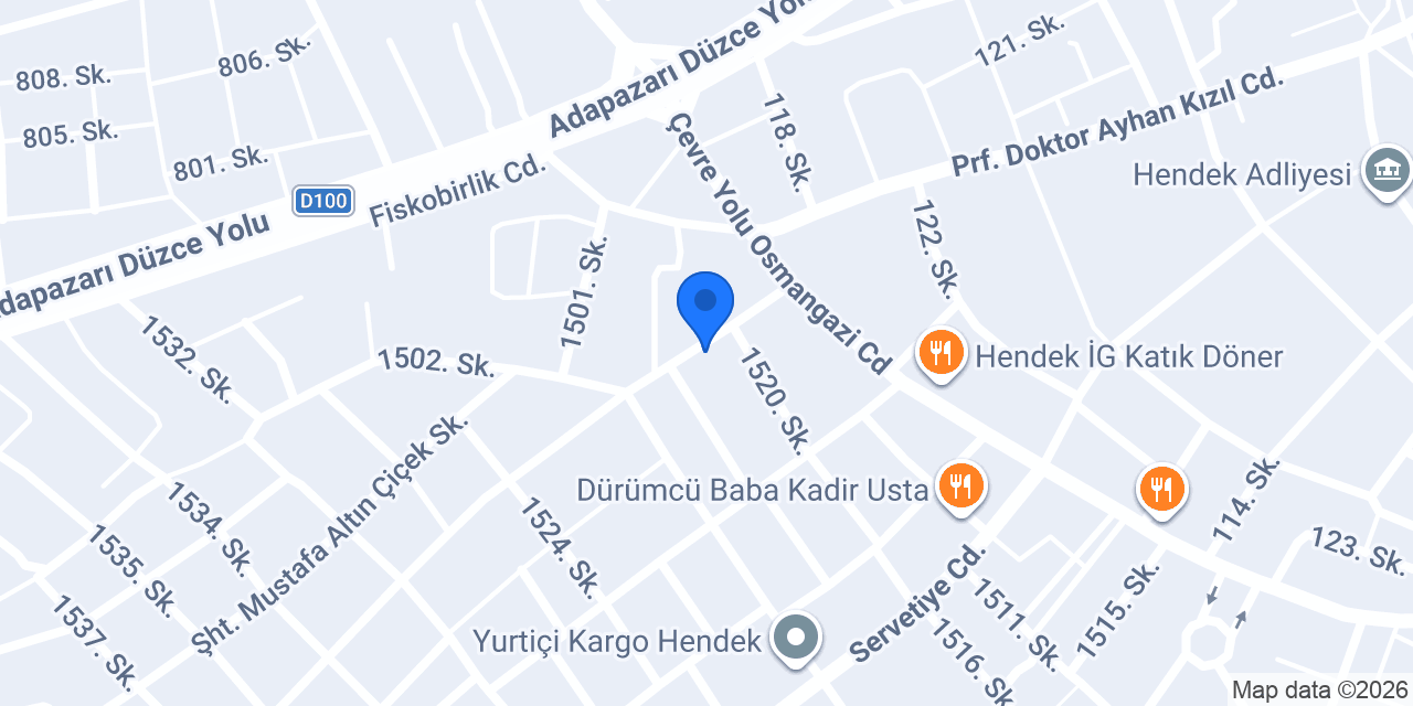 MAVİ ELEKTRONİK konumu