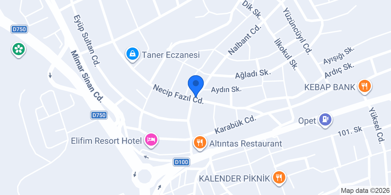 Tınmazol Gıda konumu