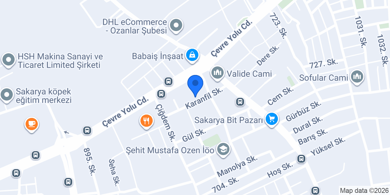 Yeşil Limon Kreş konumu