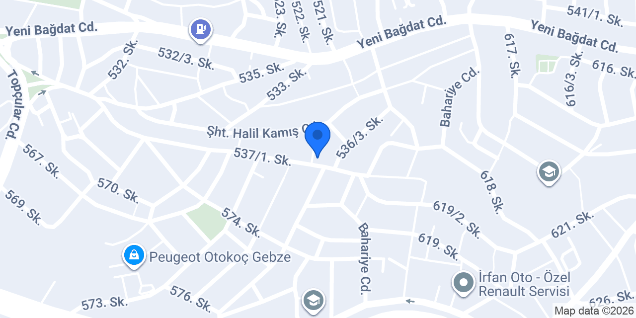 Teknik Yapi Market konumu
