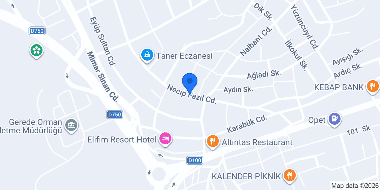 Çamlıbel Eczanesi konumu