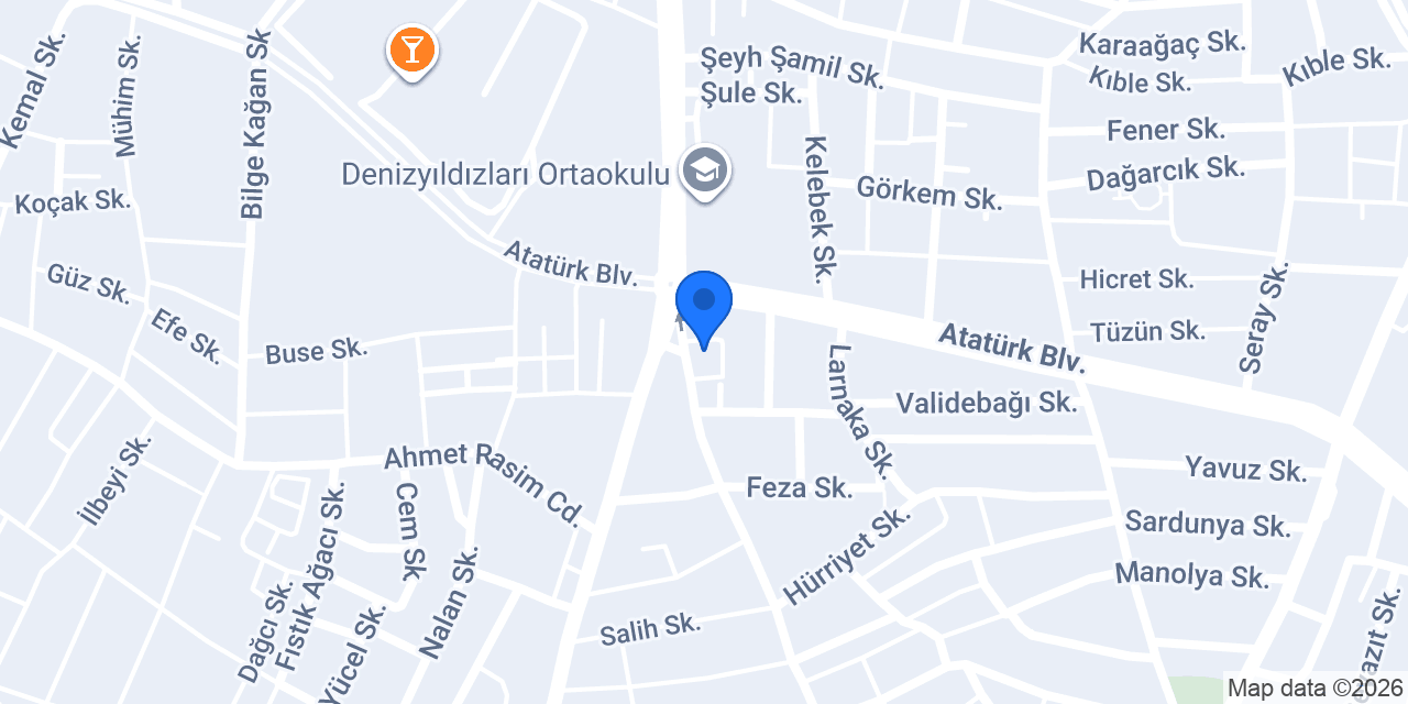 Nero Bayan Kuaförü konumu