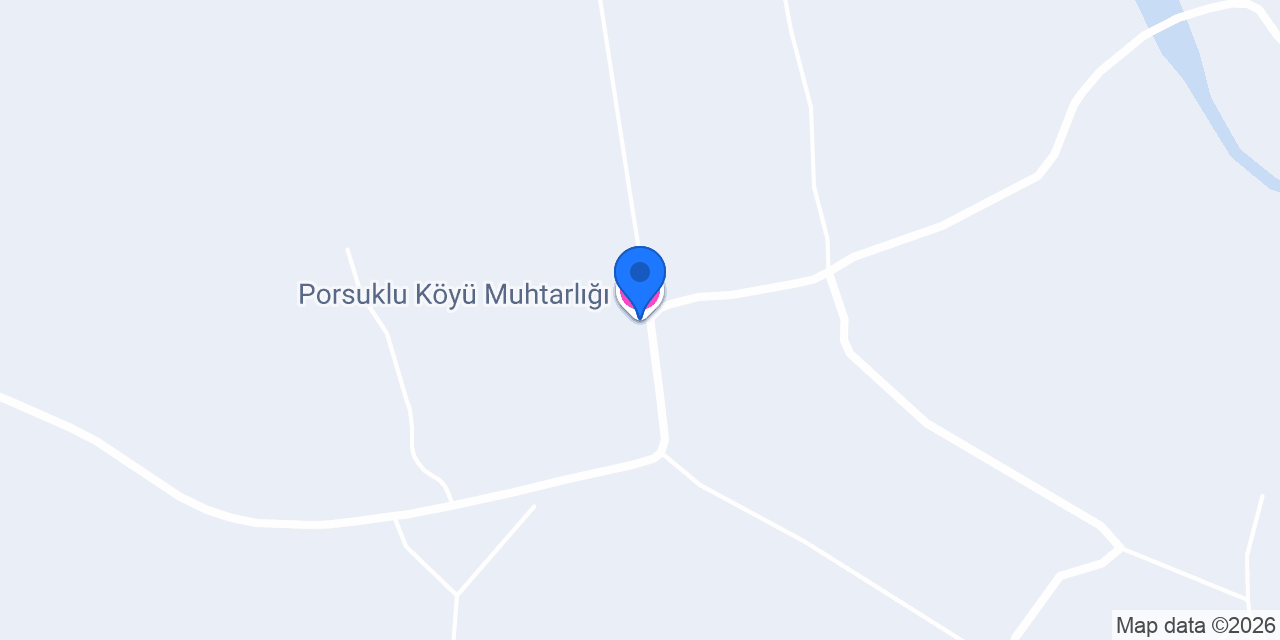 Porsuklu Köyü Muhtarlığı konumu