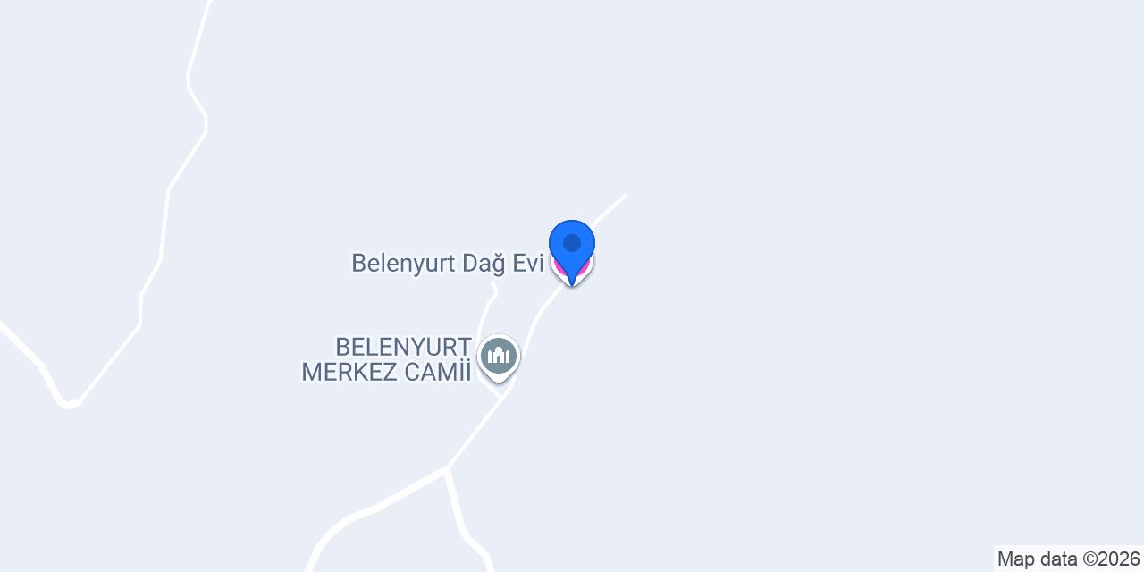 Belenyurt Dağ Evi konumu