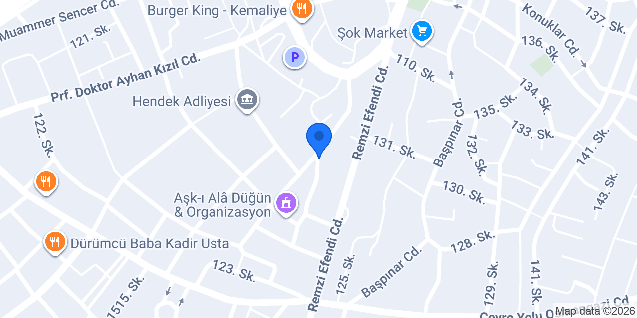 Duhan Home Mobilya konumu