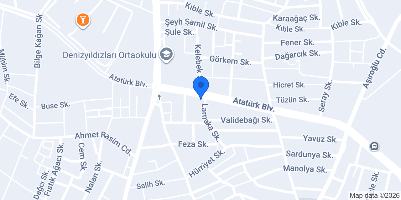 Darıca Toprak Çeyiz konumu