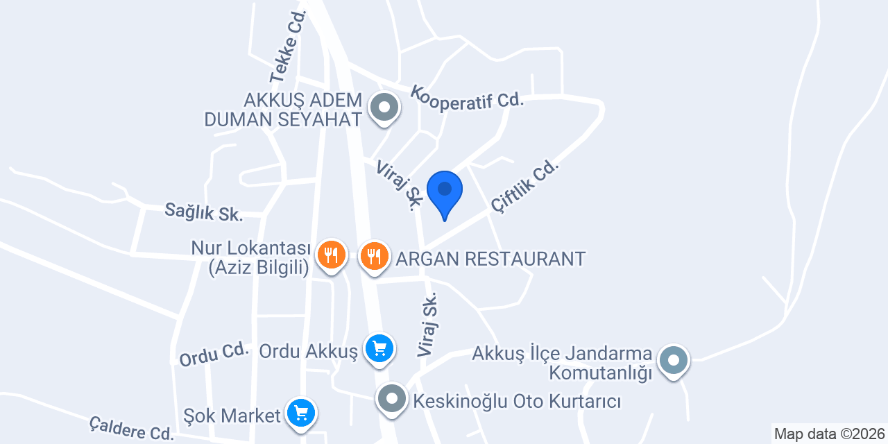 Efil oto servis konumu
