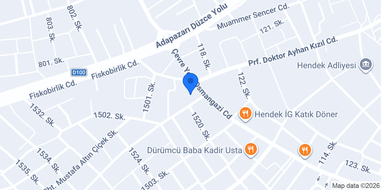 Tutkunlar VT Yapı İnşaat Malzemeleri konumu