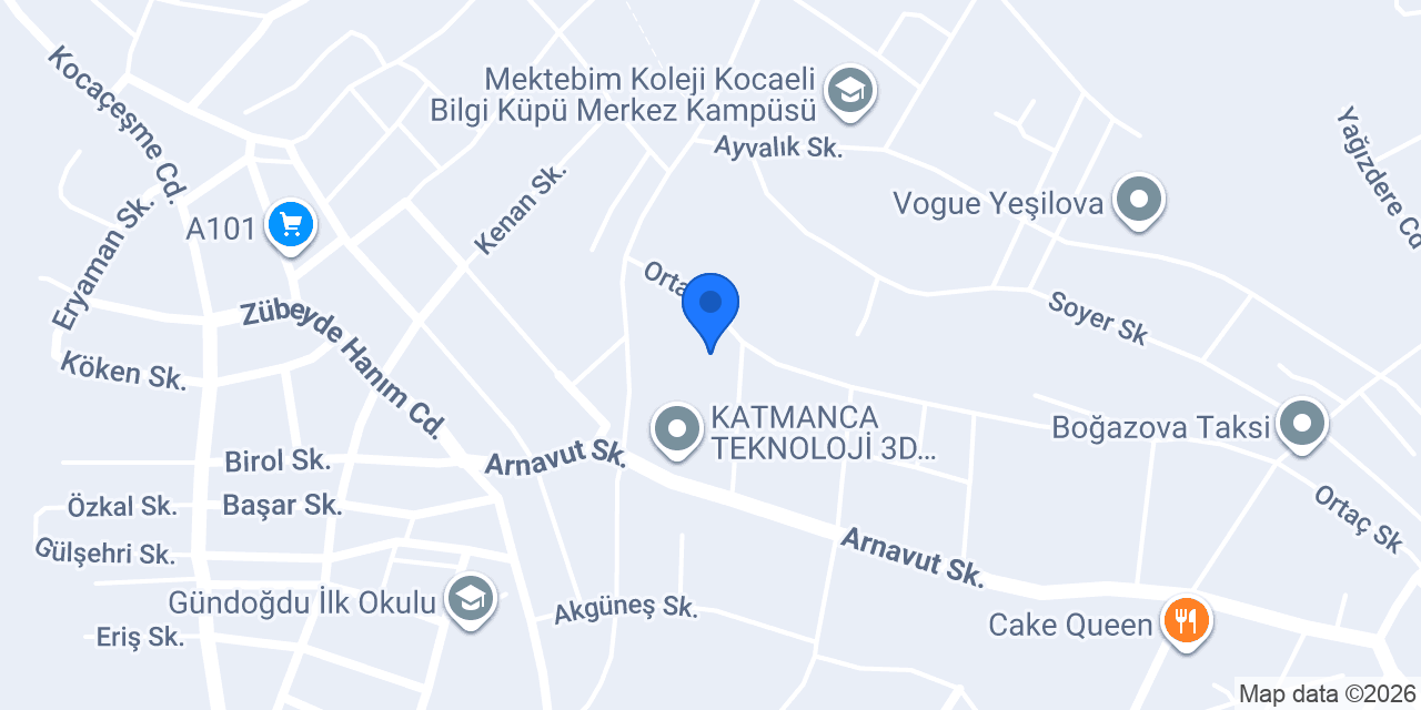 Art Yapı Elit Park Evleri konumu