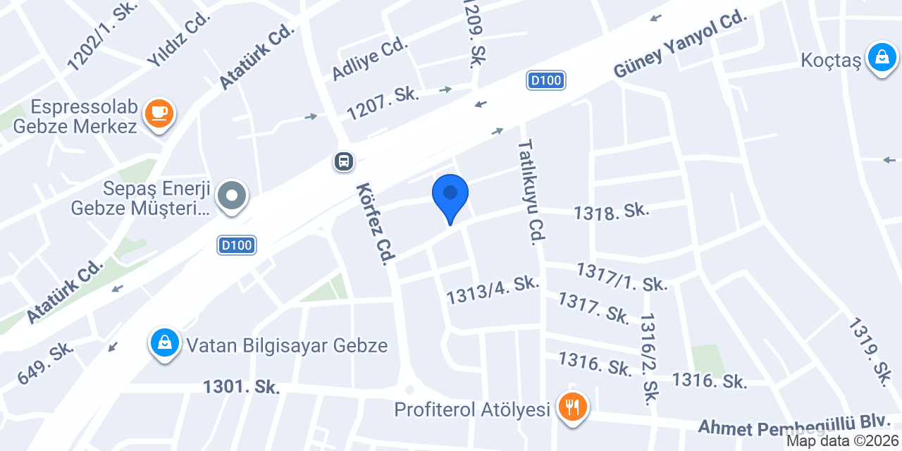 Arıcan temizlik Toptan&Perakende konumu