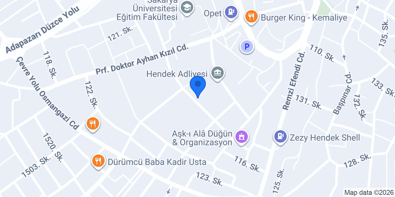 Kadem Usta Cağ Kebap konumu