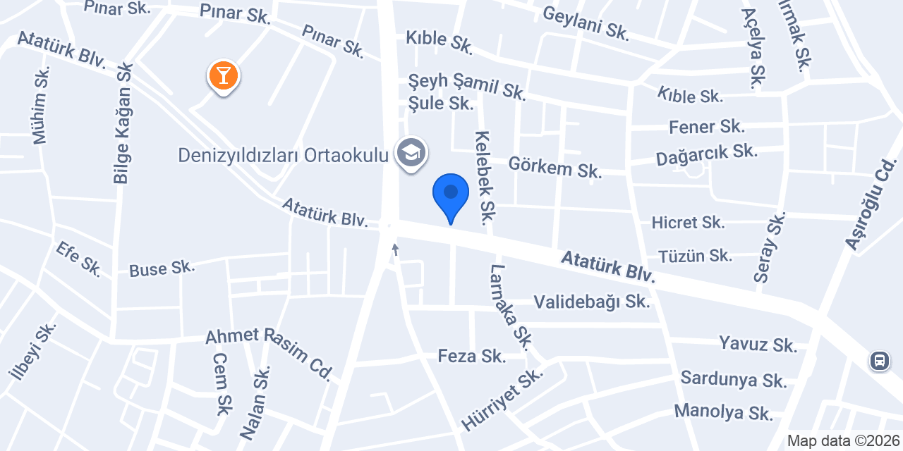SEVDAM CAFE konumu