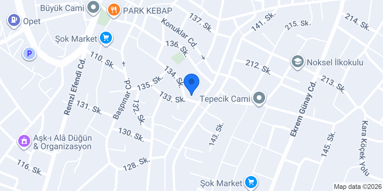 HENDEK ISLAK TOST konumu