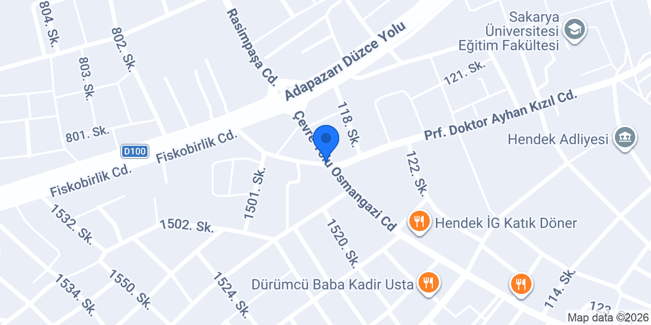 Bayındır Mobilya konumu