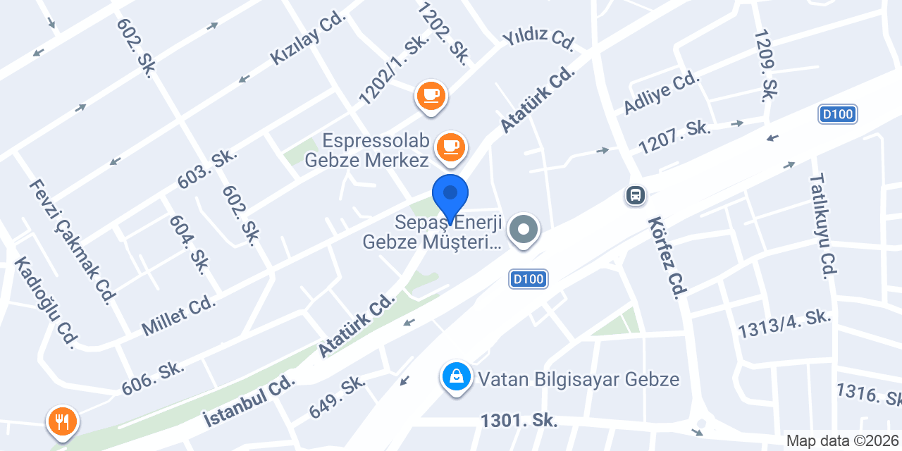 Phillip Capital BORSA Gebze Ofis konumu