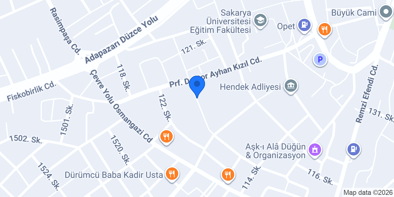 HENDEK SUNMAN HAFRİYAT NAKLİYAT konumu