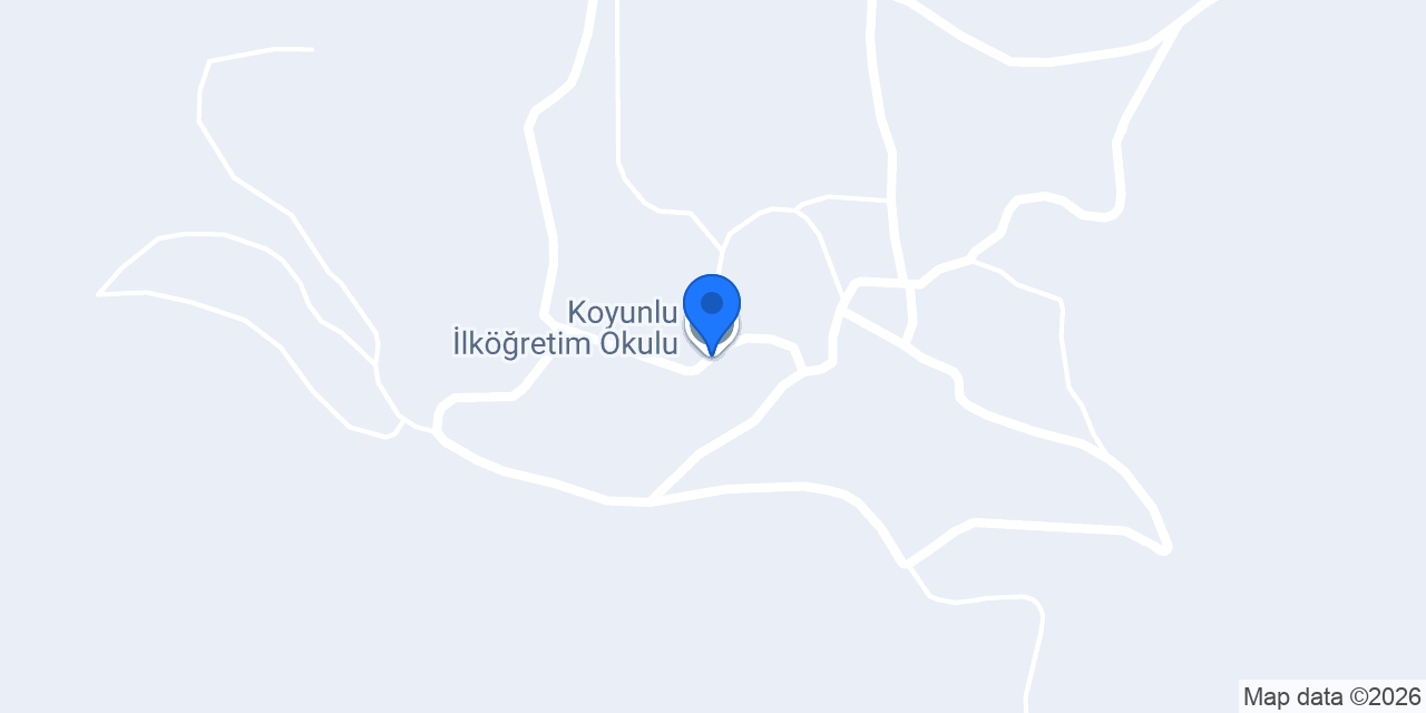Koyunlu İlköğretim Okulu konumu