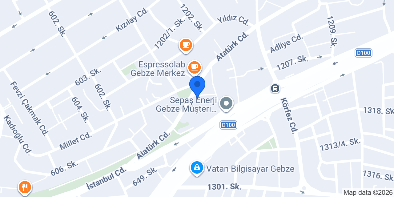 Nokta Danışmanlık Merkezi konumu