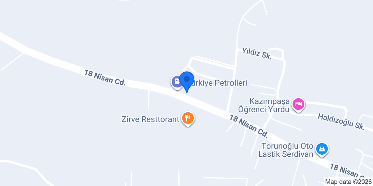 Kazımpaşa Oto Lastik konumu