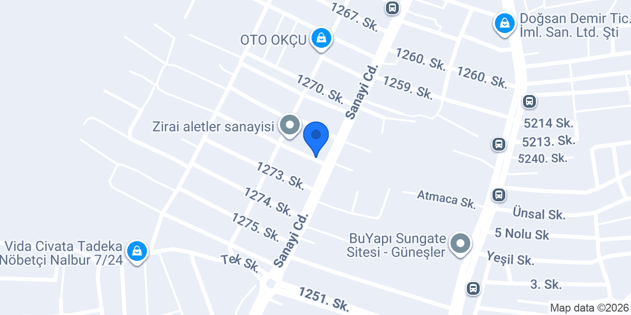 Akba Lastik konumu