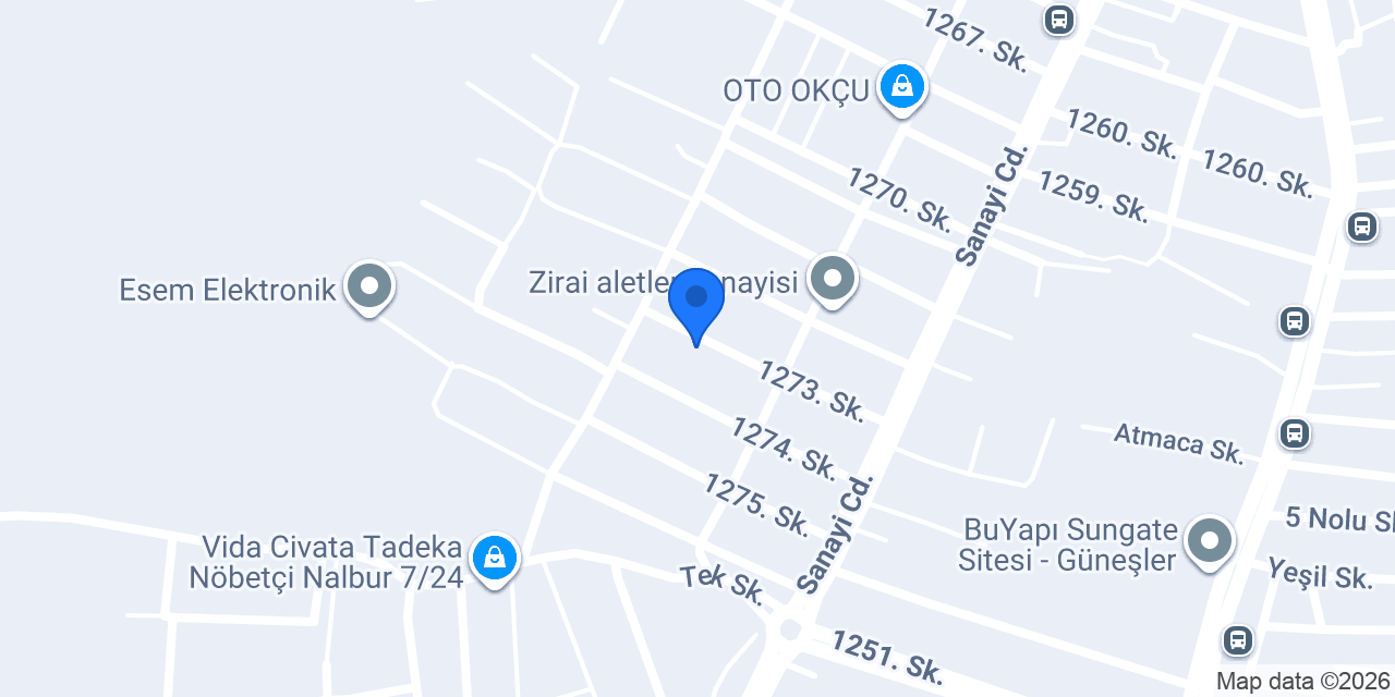 ANIL OTOMOTİV konumu