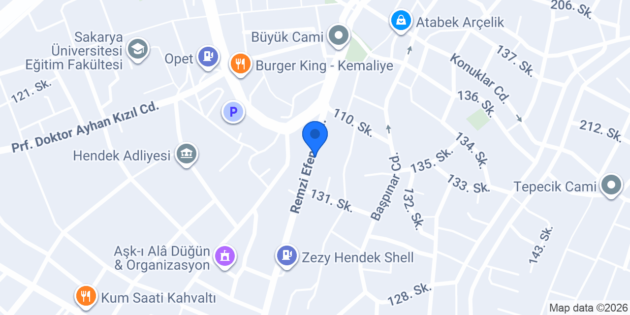 Özse Çanta konumu
