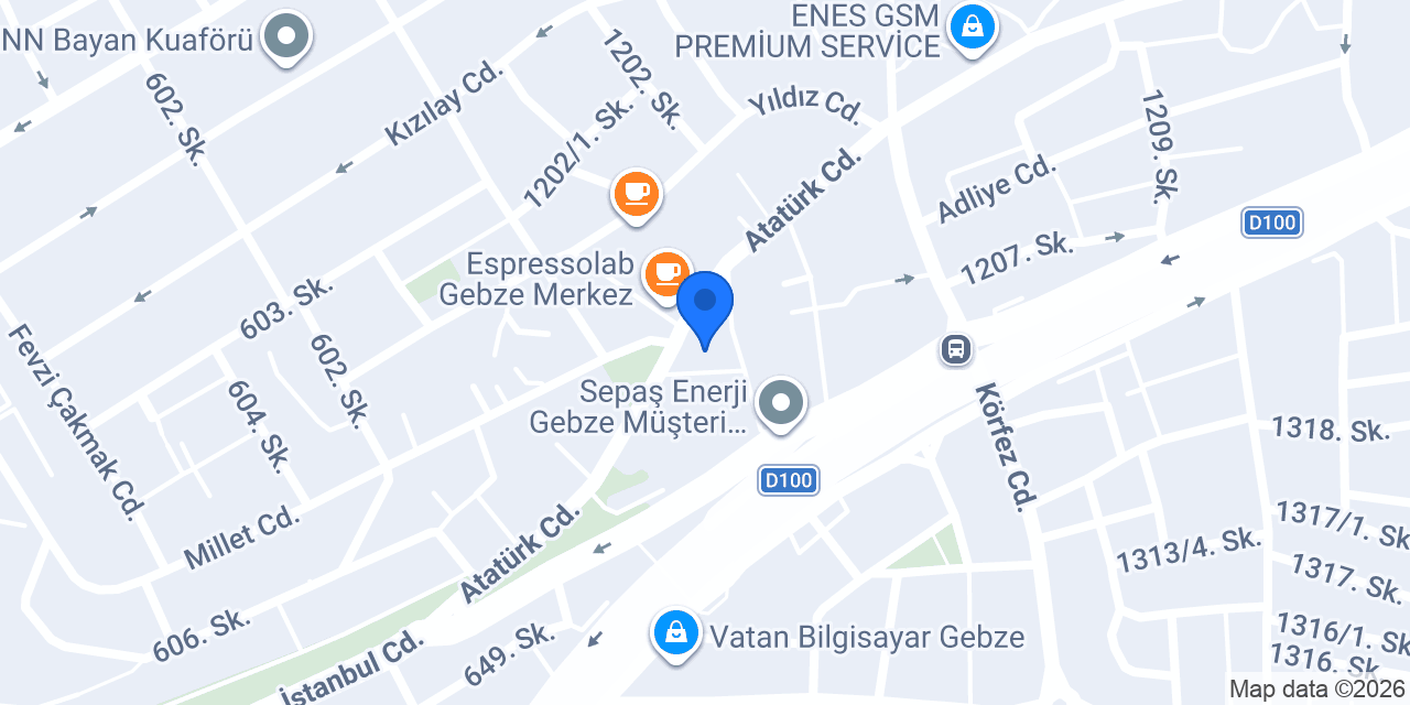 GTOS Terapi Gebze Ametist Fizyoterapi konumu