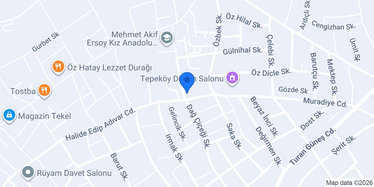 REBU TEDARİK konumu