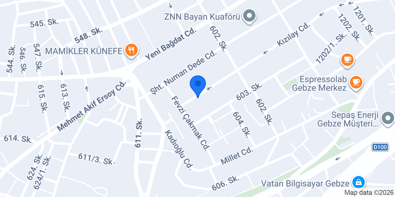 Kardeşler Diyarı Cafe konumu