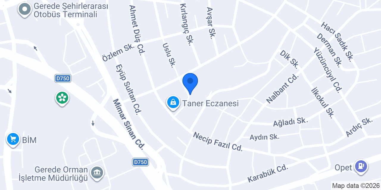 Seç Halı Mobilya konumu