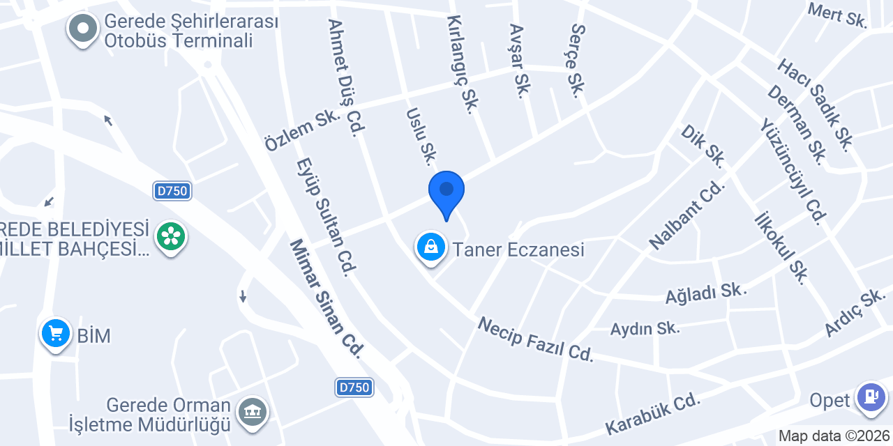 Yeni Yaşam Veteriner Kliniği konumu