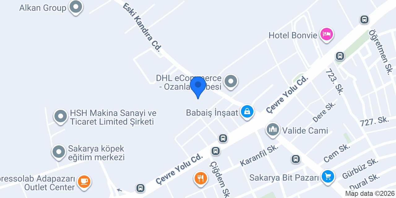 Can Düğün Salonu konumu