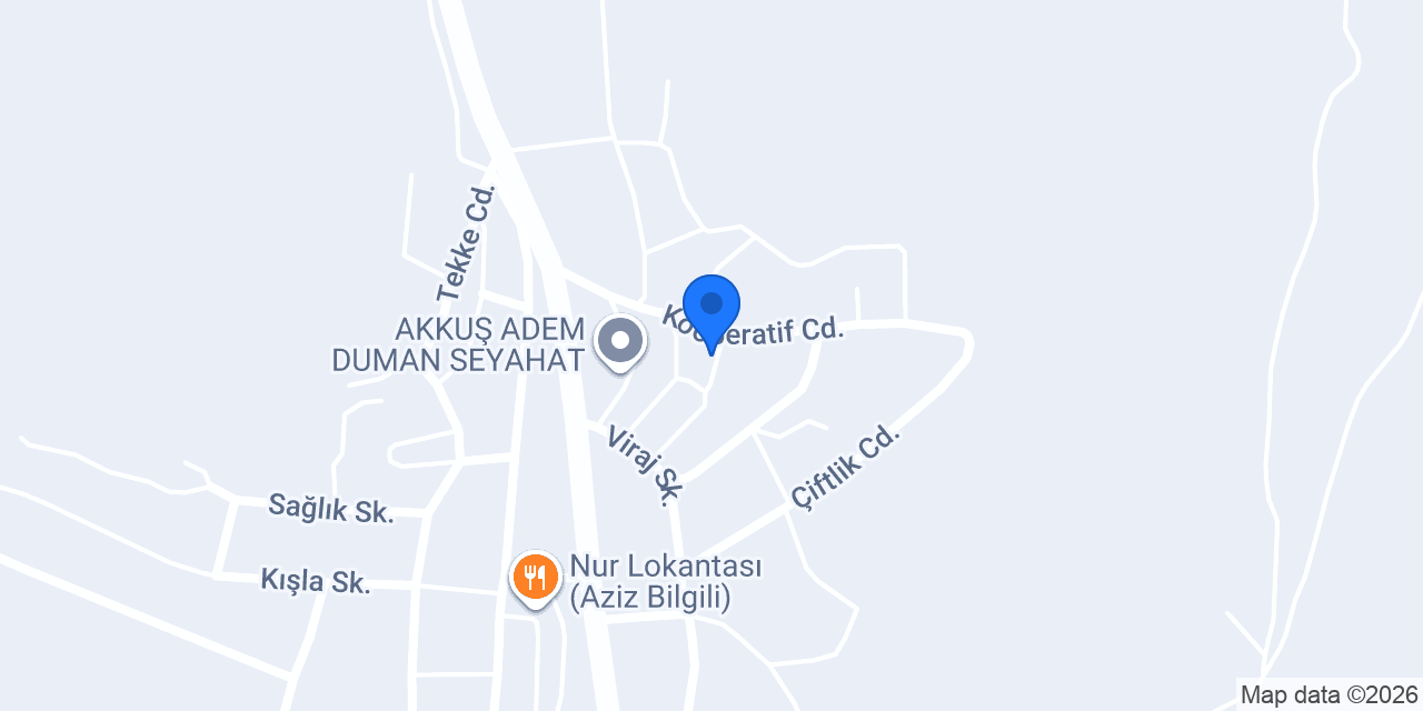 Türkoğlu mobilya konumu