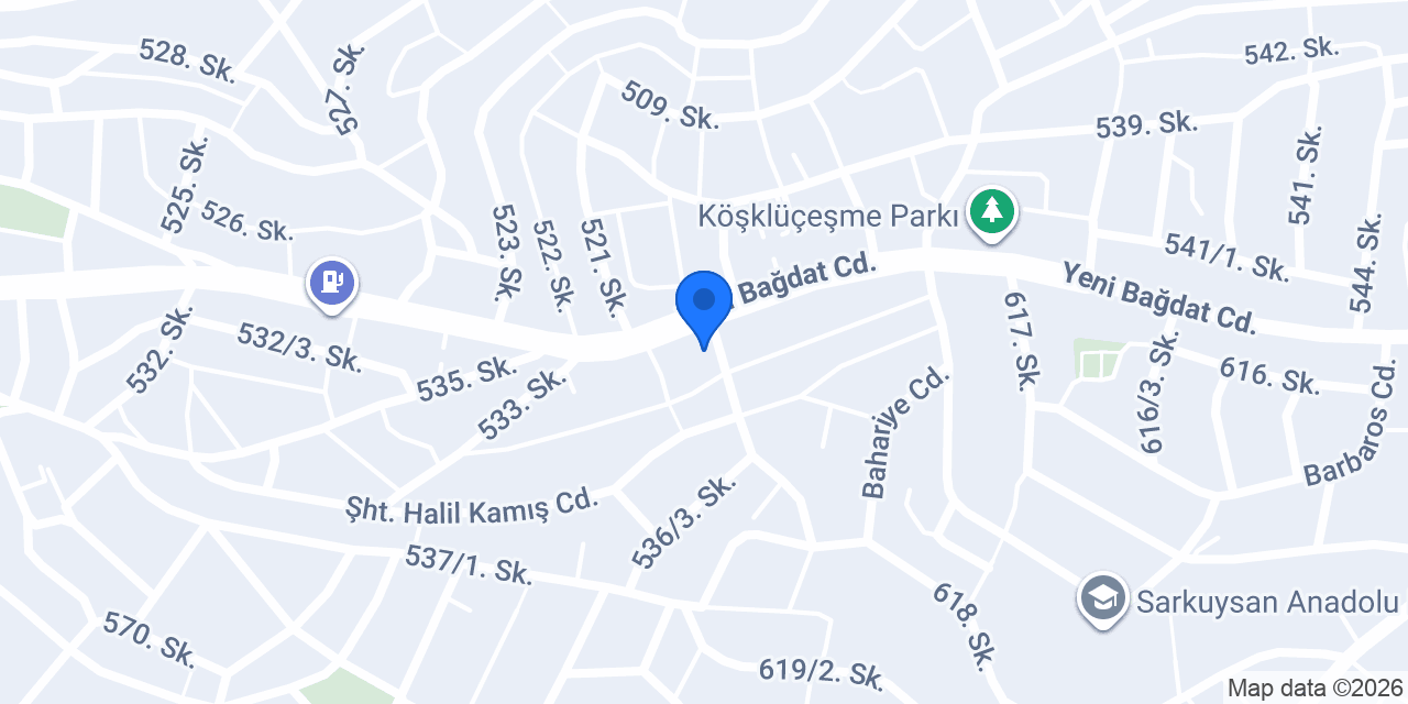 Cadde Oto Kuaför konumu