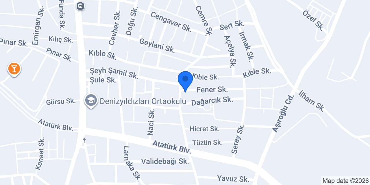 Özhan İzolasyon konumu