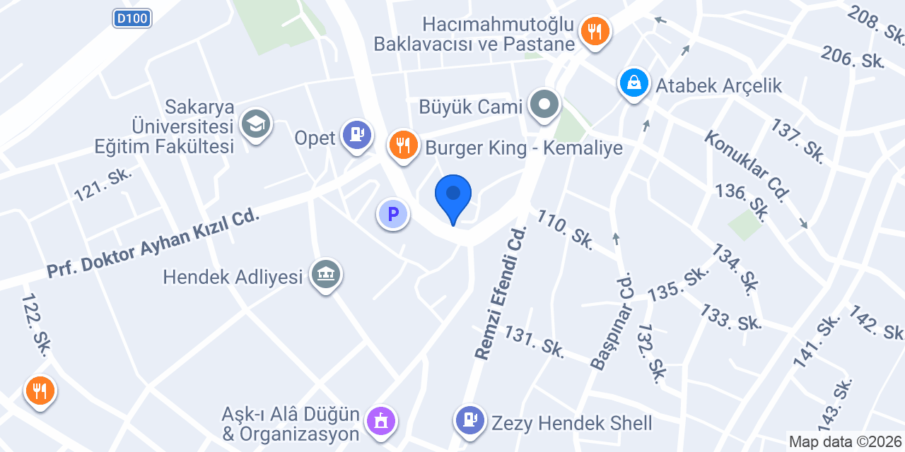 Şafak Eczanesi konumu
