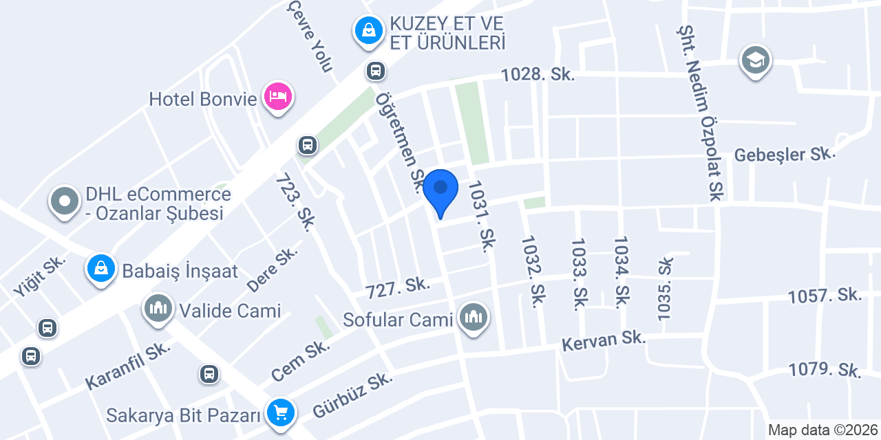 BEGONVİL CAFE konumu