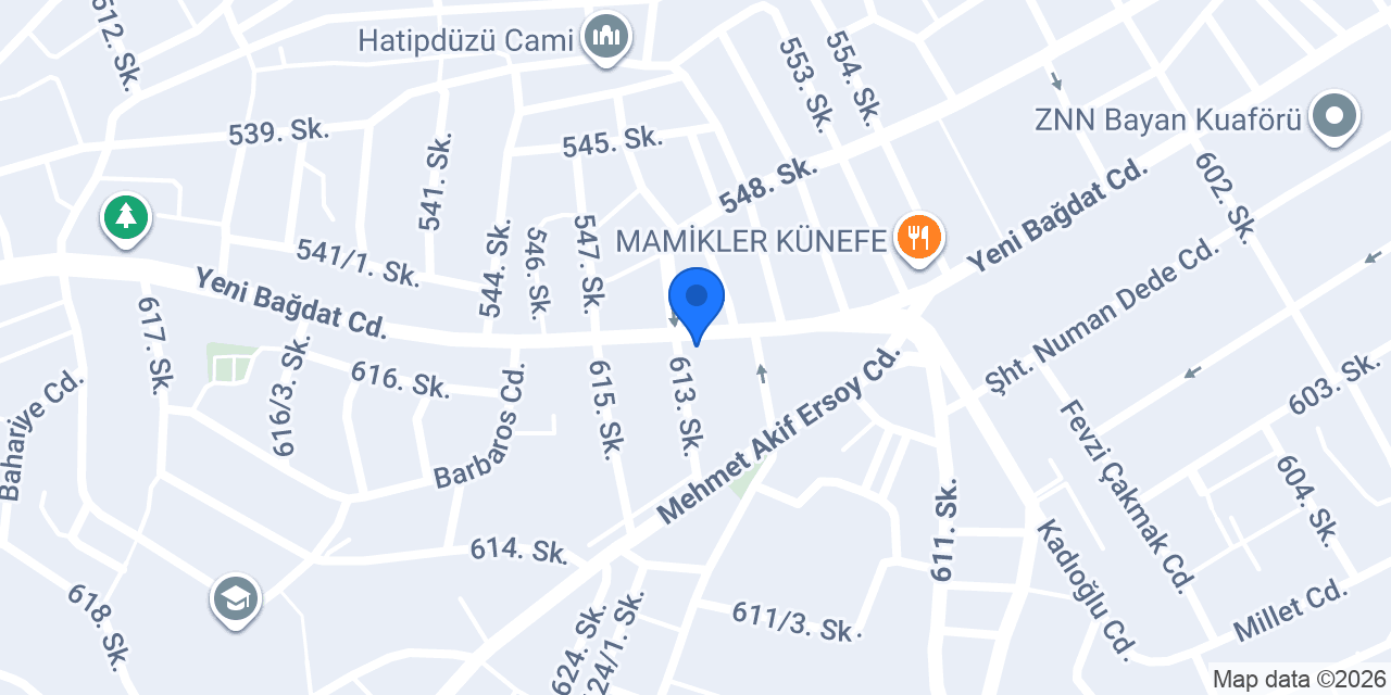 Muhteşem Sultan Sarayı konumu