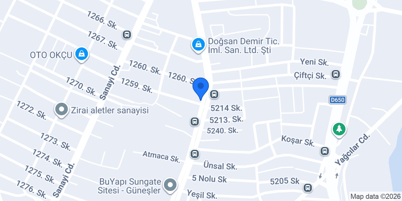 Sezer Auto Sakarya konumu